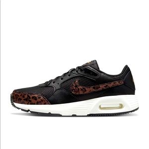 Nike Air Max SC Black Cheetah Print Size 7 Womens USED